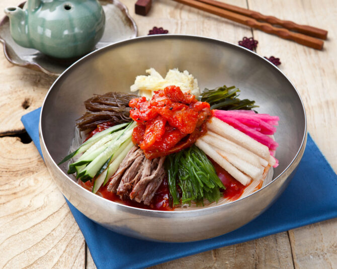 색동냉면